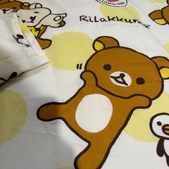 お子様用　リラックマ　お昼寝セットの画像