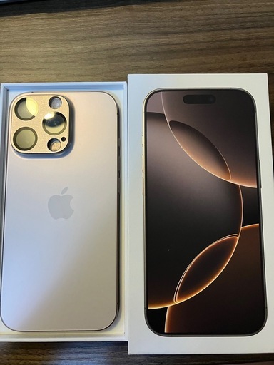 iPhone16  pro 256GB デザートチタニウム