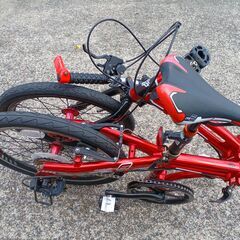 美品 DOPPELGANGER ドッペルギャンガー 20インチ 折り畳み自転車 軽量アルミフレームの画像
