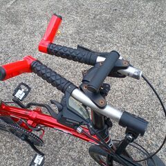 美品 DOPPELGANGER ドッペルギャンガー 20インチ 折り畳み自転車 軽量アルミフレームの画像