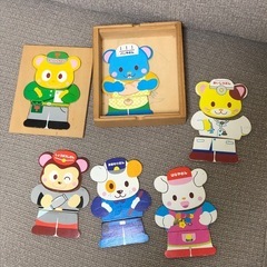 木製絵合わせパズルの画像