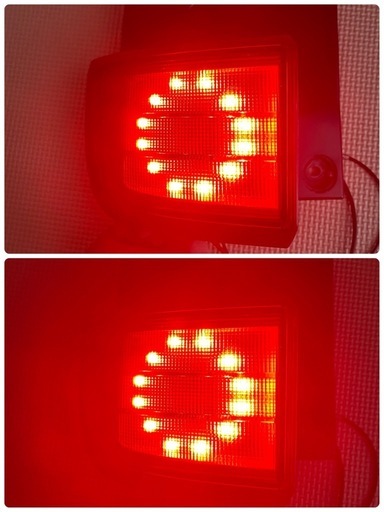 【車検対応？】E51 ワンオフ LEDテール セット 中期 後期 テールライト テールランプ センターガーニッシュ ロアテール 日産 