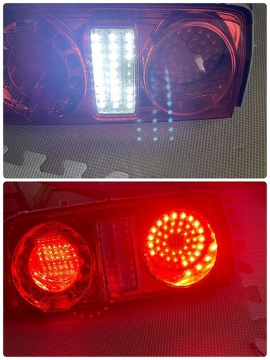 車検対応？】E51 ワンオフ LEDテール セット 中期 後期 テールライト