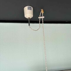 6個セット◆ペンダントライト　赤　レッド　飲食店で使用　シーリング　LED球付き◆の画像