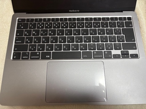 9/28まで！！【美品】MacBook Air 13インチ M1 2020 スペースグレイ メモリ8GB/SSD256GB 