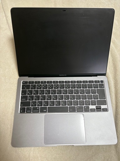 9/28まで！！【美品】MacBook Air 13インチ M1 2020 スペースグレイ メモリ8GB/SSD256GB 