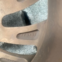 トヨタbb純正ホイールの画像