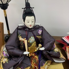 no.890.収納飾り　お雛様　国産天然杉　2F
の画像