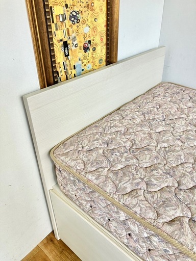 収納付き シングルベッド