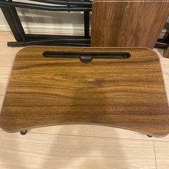ニトリ 折り畳みテーブル椅子セットの画像