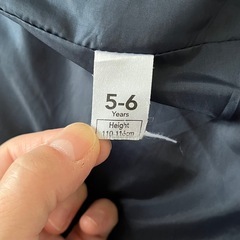 西友　SEIYU　子供用ダウンコート　冬用ジャンパー　110〜120㎝の画像