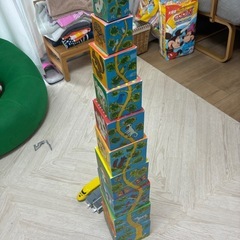 DJECO ジェコ 10マイフレンド ブロックス スタッキング キューブの画像