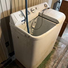 二層式洗濯機をお譲りいたします。の画像