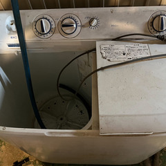 二層式洗濯機をお譲りいたします。の画像