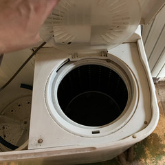 二層式洗濯機をお譲りいたします。の画像