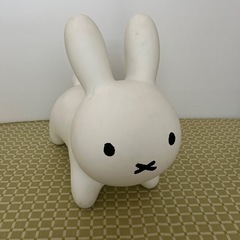 ブルーナボンボン ホワイト ミッフィー バルーンアニマル　（大）の画像