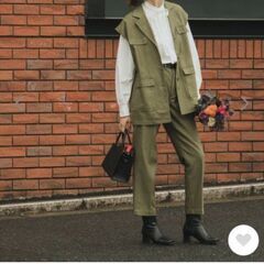 ボンルシール　BONLECILL　フェイクレザースクエアトゥショートブーツ　Sの画像