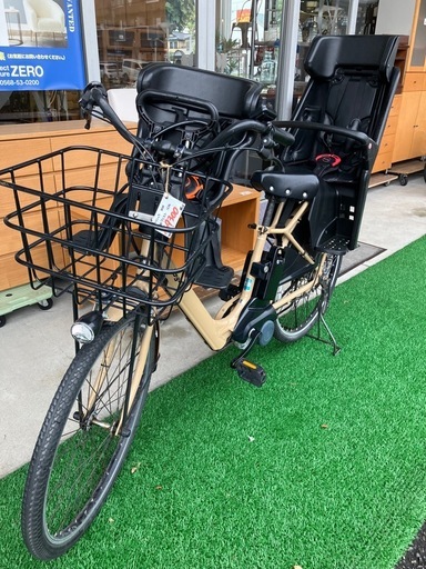 2020年製　Panasonic 電動アシスト自転車　バッテリー16Ah 子供のせ