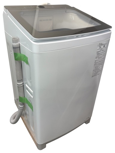 NO.2563【2021年製】AQUA アクア 全自動電気洗濯機 AQW-VA10M 10kg 家電 中古