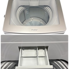 NO.2563【2021年製】AQUA アクア 全自動電気洗濯機 AQW-VA10M 10kg 家電 中古の画像