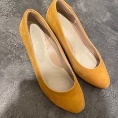 【断捨離】古着　イエローyellow☆〜（ゝ。∂）ヒール👠の画像