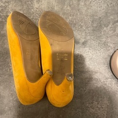 【断捨離】古着　イエローyellow☆〜（ゝ。∂）ヒール👠の画像