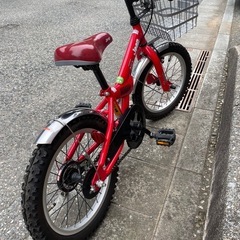 JEEP 子供自転車 16インチ 倉庫保管 綺麗の画像