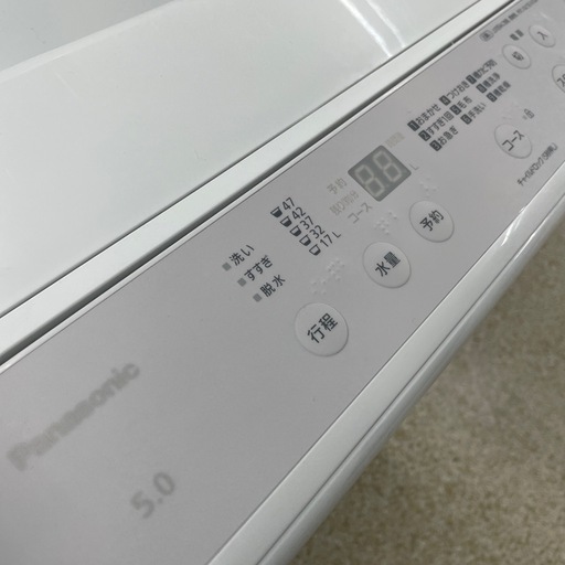 パナソニック　5.0K 洗濯機