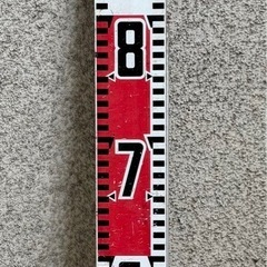 中古◆二つ折りアルミ製標尺◆ハイビスカスの画像