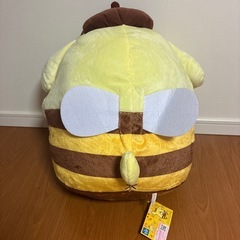 ポムポムぷりん　ハチ　ビックぬいぐるみ　50㎝位の画像