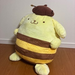 ポムポムぷりん　ハチ　ビックぬいぐるみ　50㎝位の画像