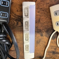 延長コード　3本の画像