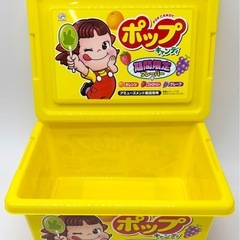 未使用◆不二家◆ポップキャンディコンテナ◆ペコちゃん◆２点ありの画像