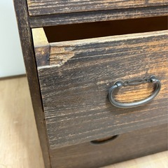 ◻️桐箪笥 引出し3段 ③ 上◻️アンティーク 昭和レトロ◻️引き取り限定◻️の画像