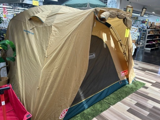 ジモティー割引?️【ジャングルジャングル 岸和田和泉インター店】Coleman テント タフワイドドームV/300 和泉市 堺市 岸和