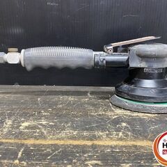 【引き取り限定】【中古品】埼玉精機 U-55JI シングルサンダー パットサイズ:Φ123mm 無負荷回転数:9,000r.p.m. 口金寸法:1/4 空気消費量:350L/minの画像