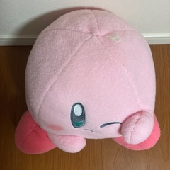 羊毛フェルト風超ビックぬいぐるみ　カービィの画像