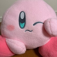 羊毛フェルト風超ビックぬいぐるみ　カービィの画像