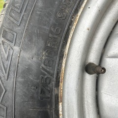 中古ジムニータイヤホイールセットの画像