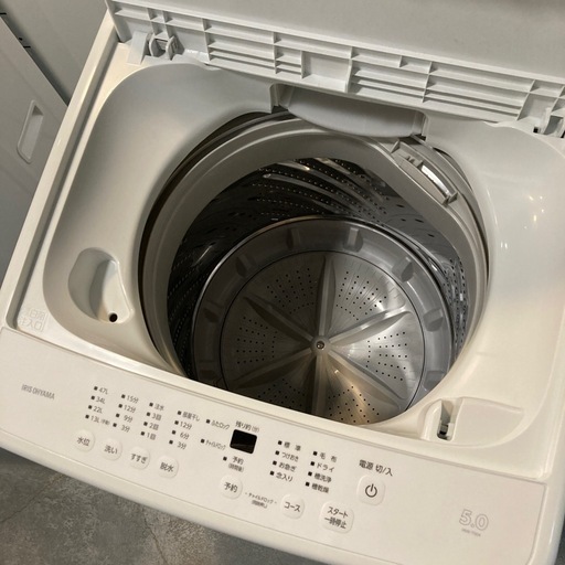【ジモティー割】アイリスオーヤマ 2024年製 5.0kg 洗濯機（ID1296）