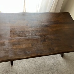 カリモク　Rustic テーブル　椅子　セットの画像