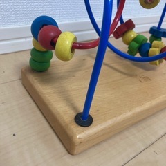木製　知育玩具　インテリアの画像