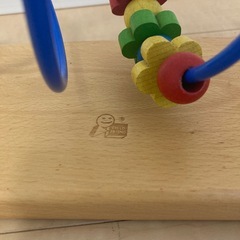 木製　知育玩具　インテリアの画像