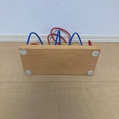 木製　知育玩具　インテリアの画像