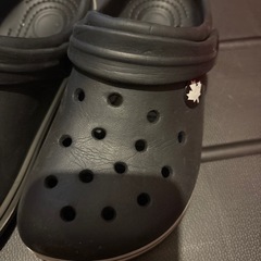 黒　21センチ　クロックスタイプ　の画像