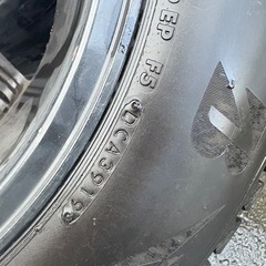 レアマイスター　ホイール　スタッドレスタイヤ付きの画像