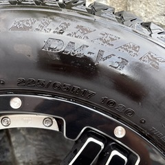 レアマイスター　ホイール　スタッドレスタイヤ付きの画像