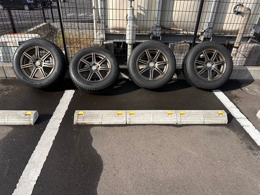 ※最終値下げ！本日中のみ！！※BRIDGESTONE DM-V3 225/65R17 スタッドレスタイヤホイール付きセット