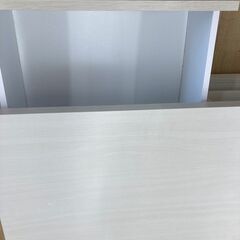★ジモティ割引あり★【リユースのサカイ野々市店】　TV台　ホワイト　150(幅)×39(奥行き)×25(高さ)cm ※クリーニング済みの画像