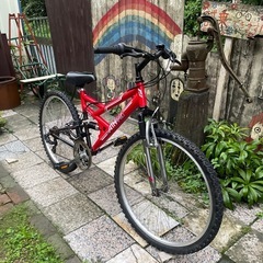 【5525】マウンテン　マルイシ　26インチ　前後タイヤ新品　  13,800円（防犯・税込）の画像